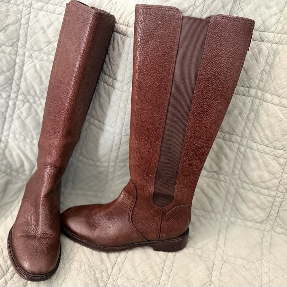 Tory Burch Brown Winter & Rain Boots